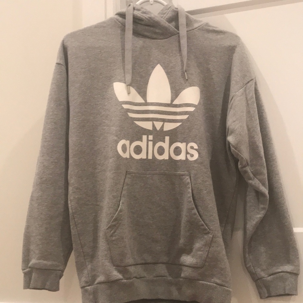Grey Adidas Hoodie